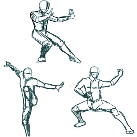 fighting base drawing|fighting stance drawing poses.